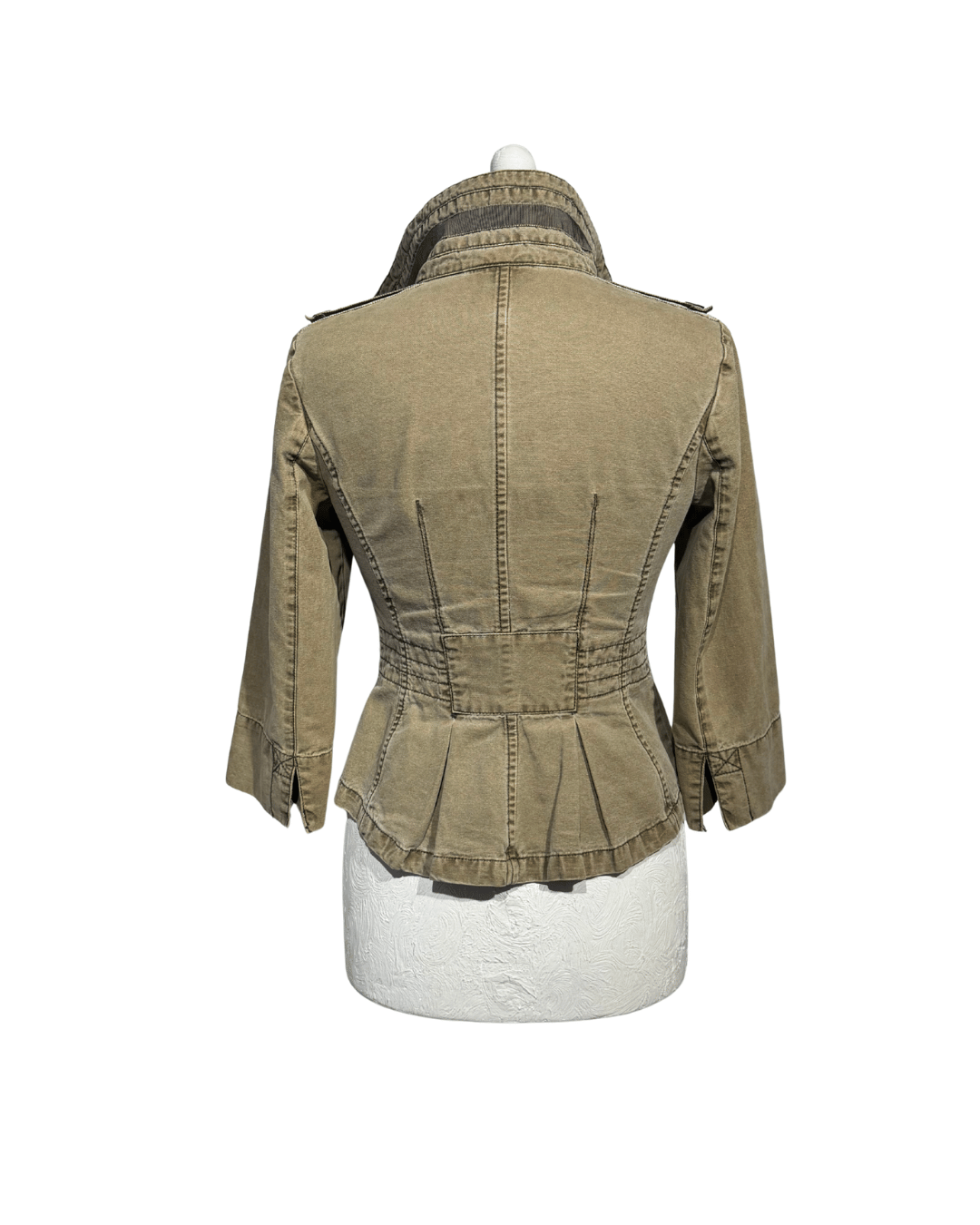 GIACCA MAX&CO COTONE KAKI Tg 40