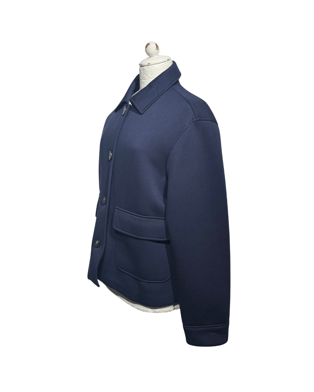 GIACCA FELPATA WEEKEND MAXMARA  BLU NAVY Tg L