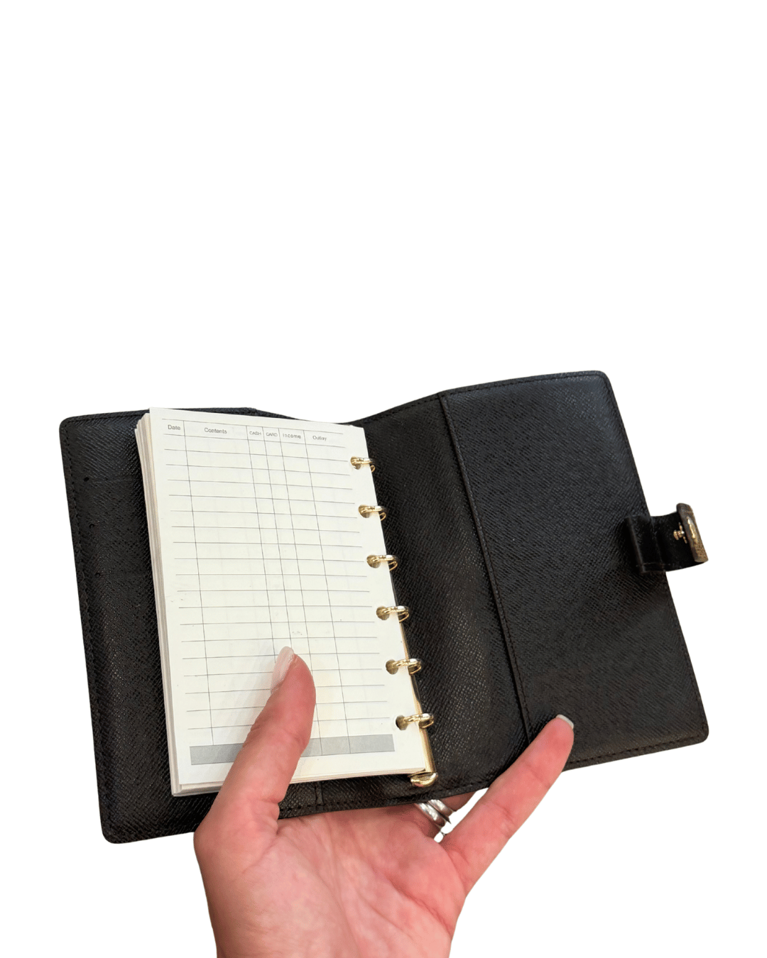 AGENDA PM LOUIS VUITTON DAMIER EBENE