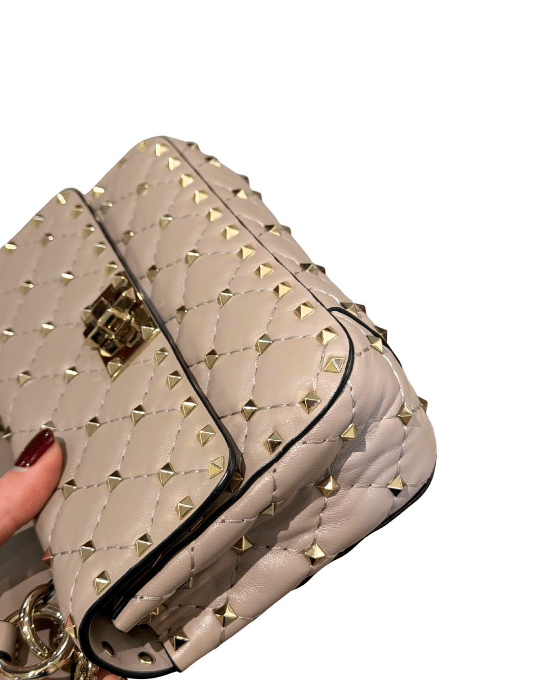 VALENTINO SPIKE SMALL NUDE