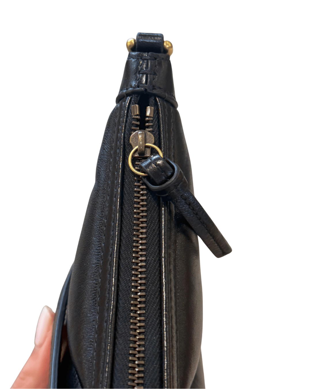 MEZZALUNA GUCCI MARMONT NERA