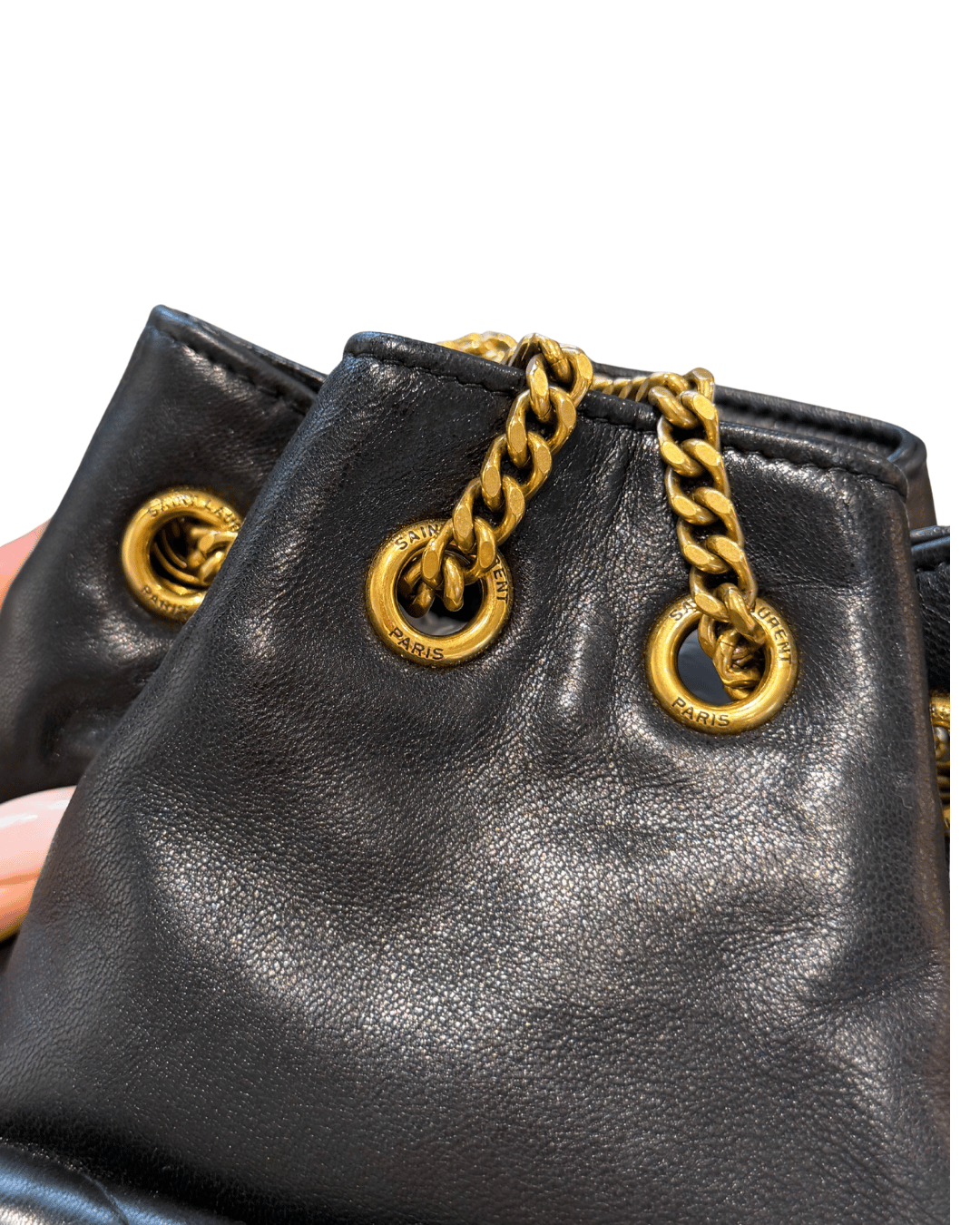 SECCHIELLO MINI JOE YSL NERO