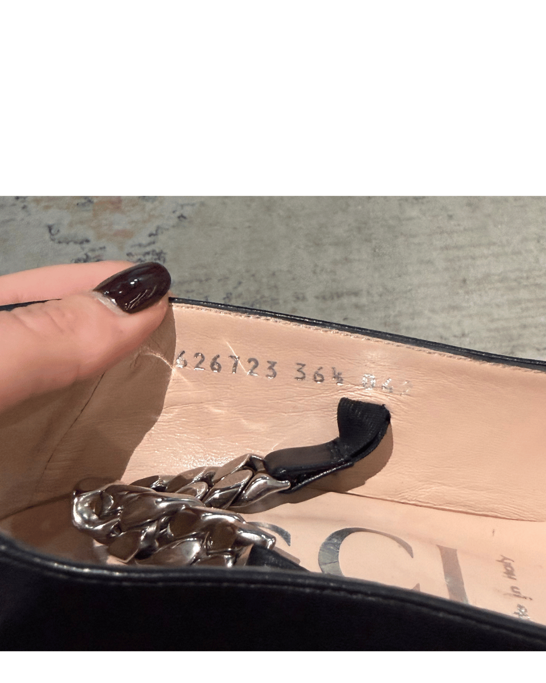 DECOLLETE MALAGA GUCCI NERE MORSETTO