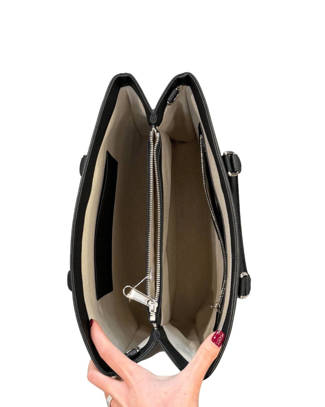 BORSA LAVORO GUCCI PELLE NERA