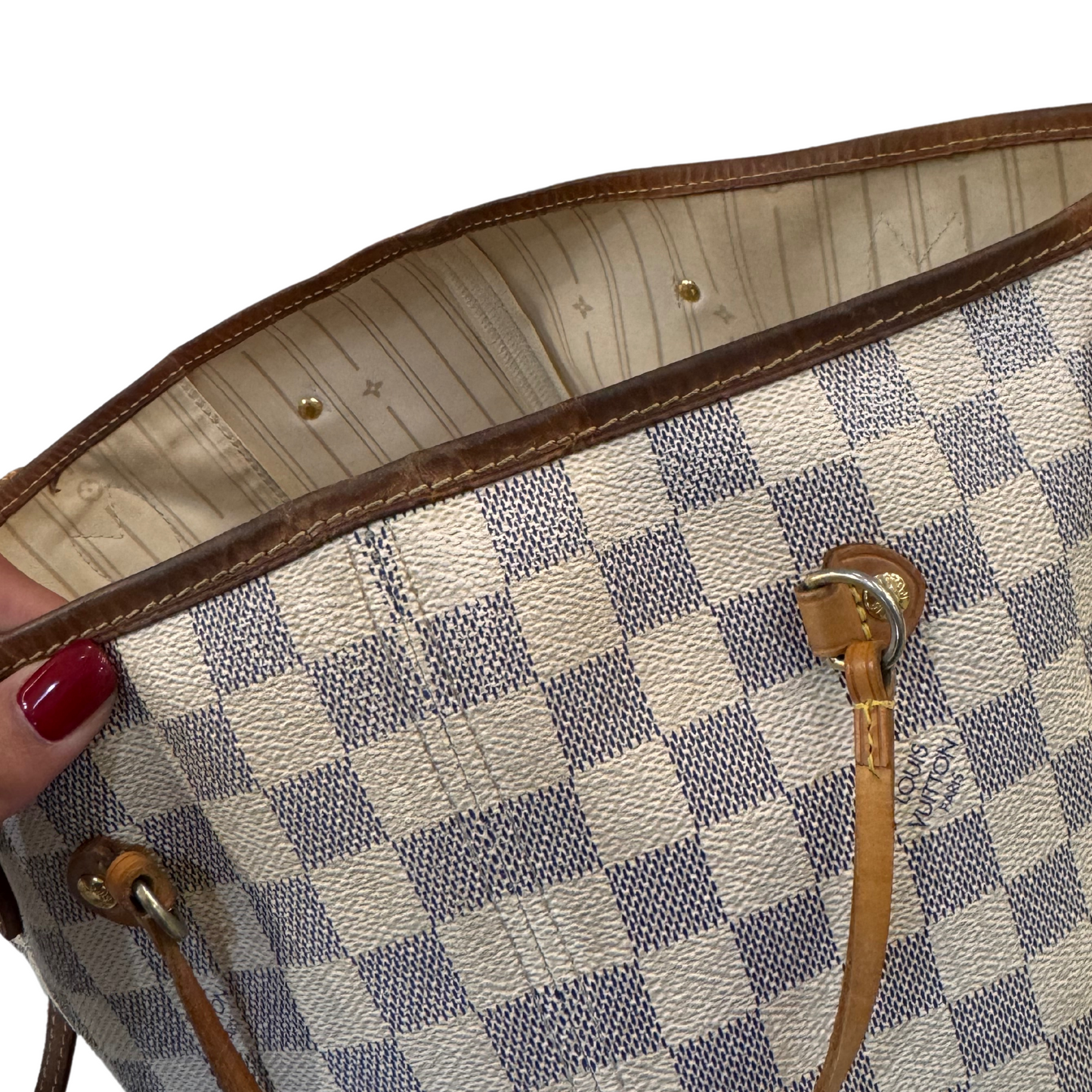 NEVERFULL MM DAMIER AZUR