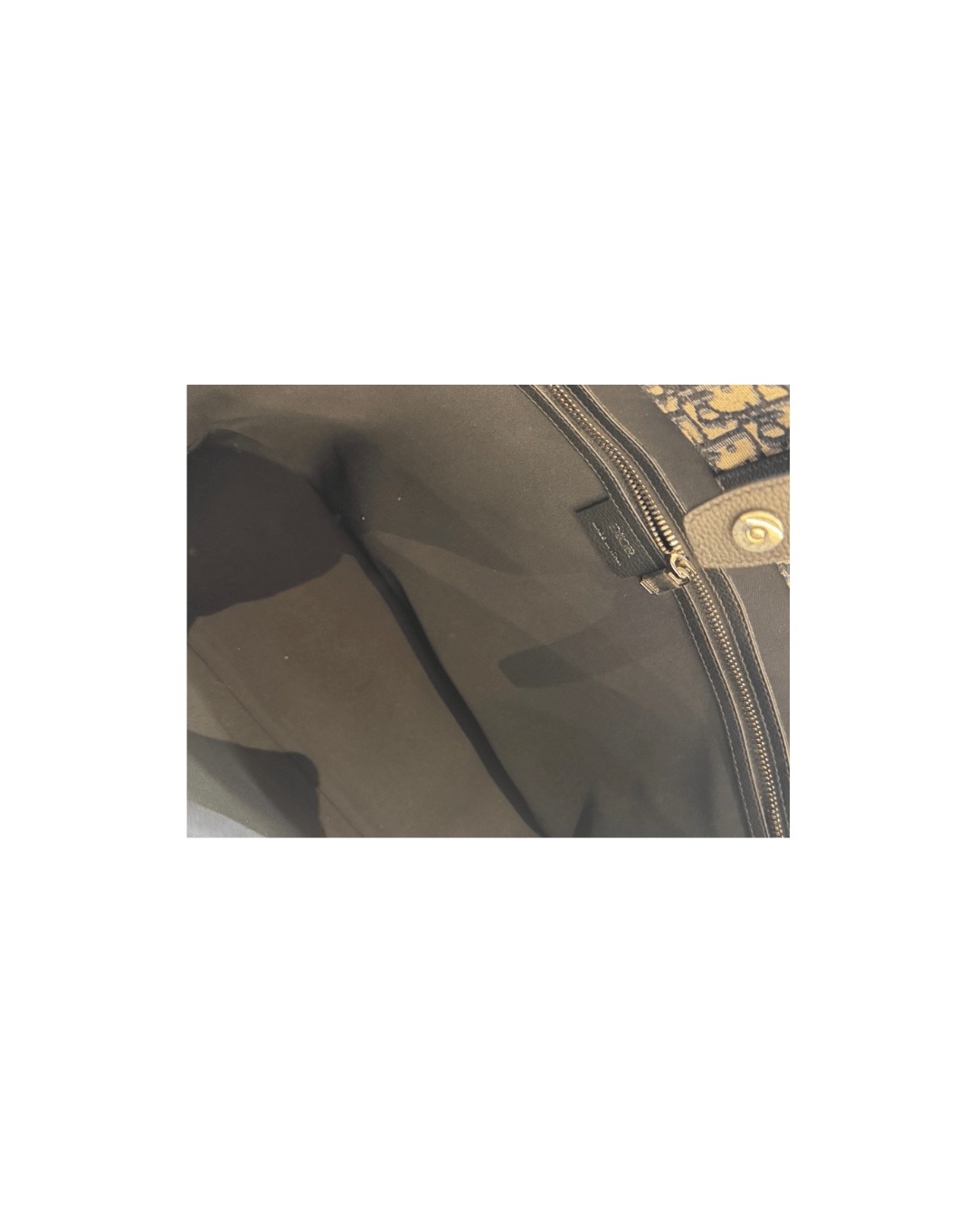 TOTE DIOR TRAMA DIOR OBLIQUE BLU