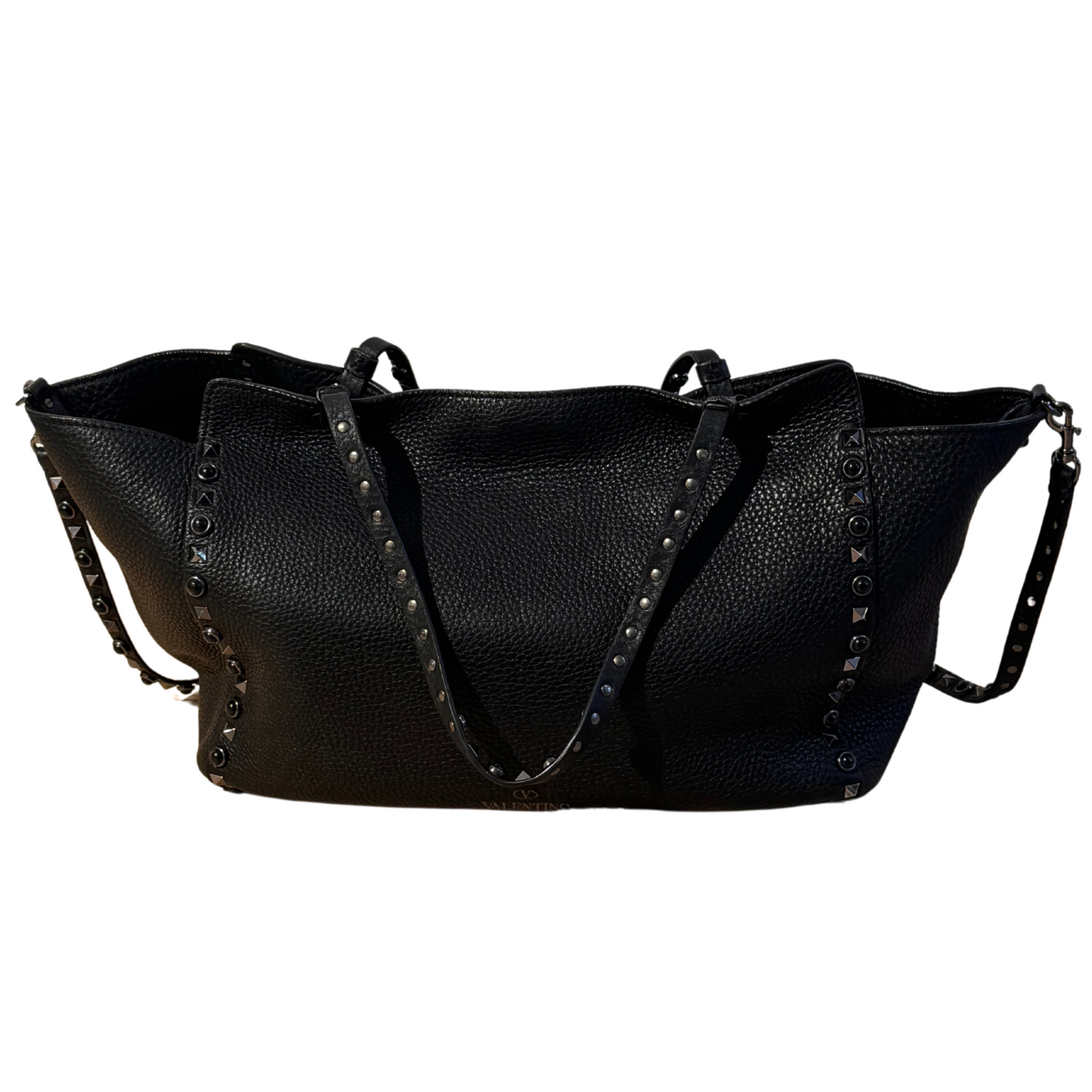 VALENTINO ROCKSTUD NERA PELLE