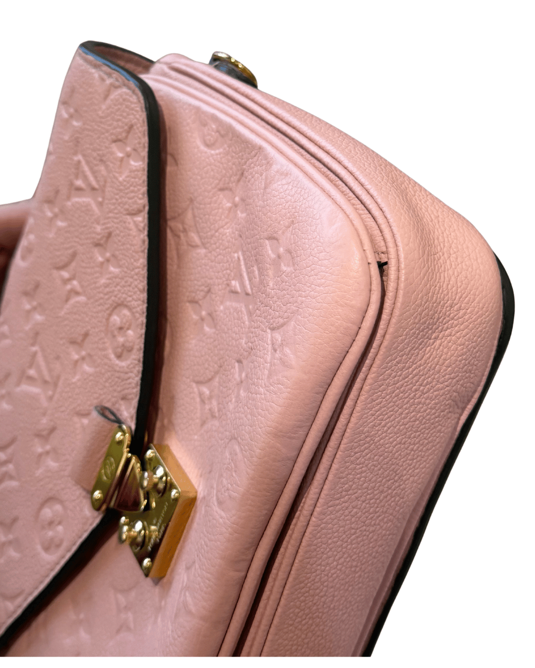 METIS LOUIS VUITTON IN PELLE IMPRESSA ROSA BABY