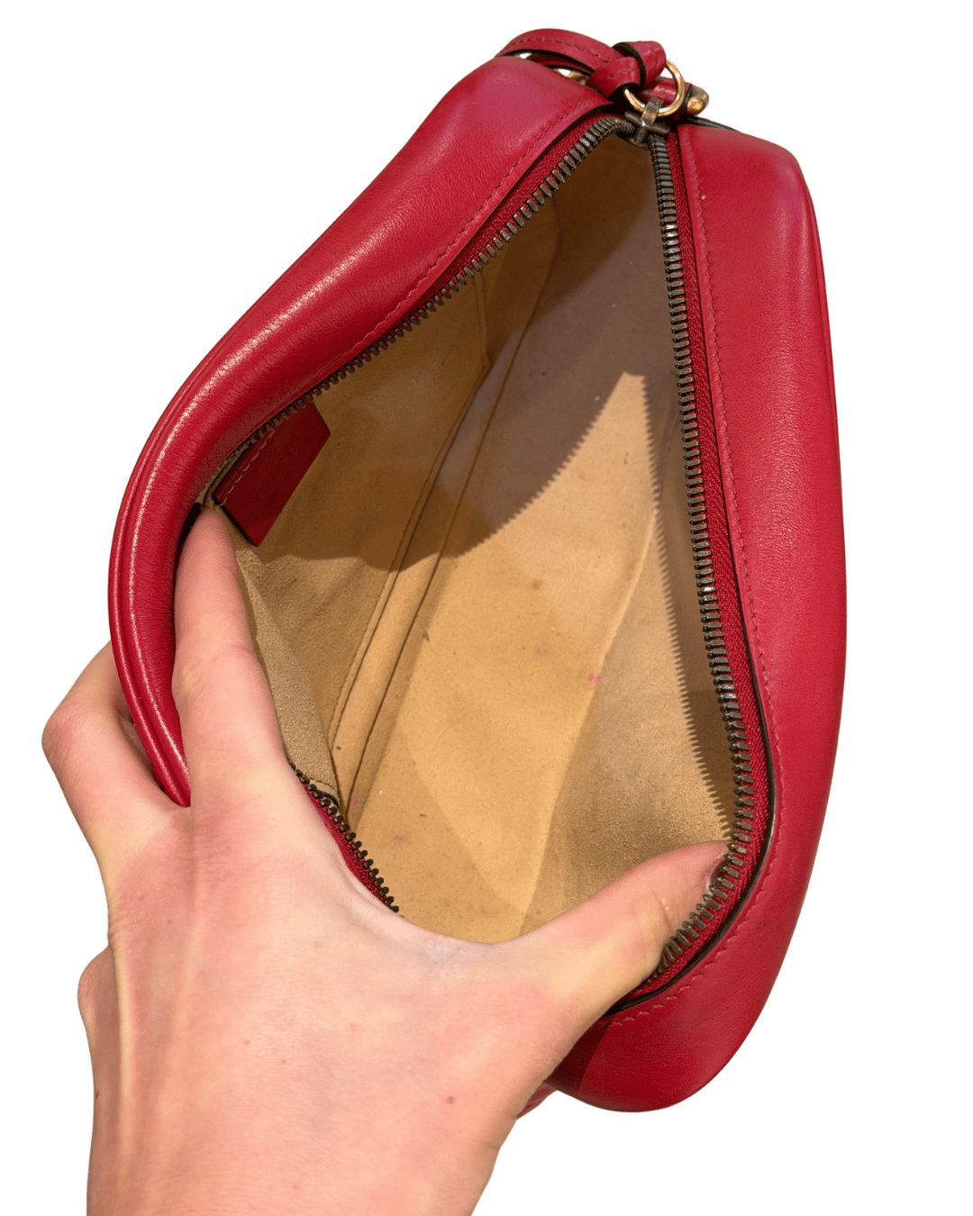 GUCCI CAMERA BAG ROSSA CON SCATOLA