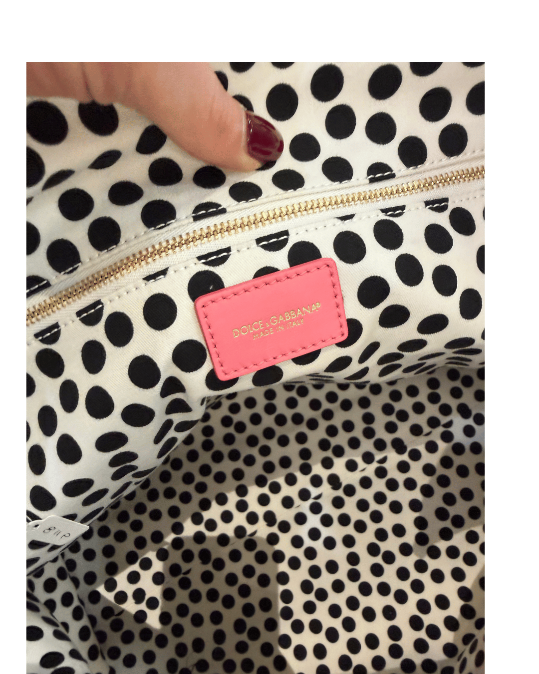 SHOPPER BAG TESSUTO STAMPA FIORI D&G