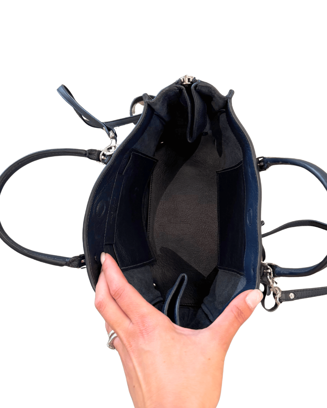BALENCIAGA PAPIER BLU NAVY