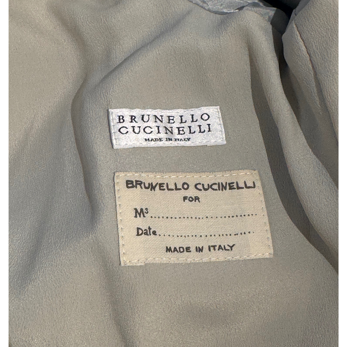 GIACCA CUCINELLI MANICHE CORTE