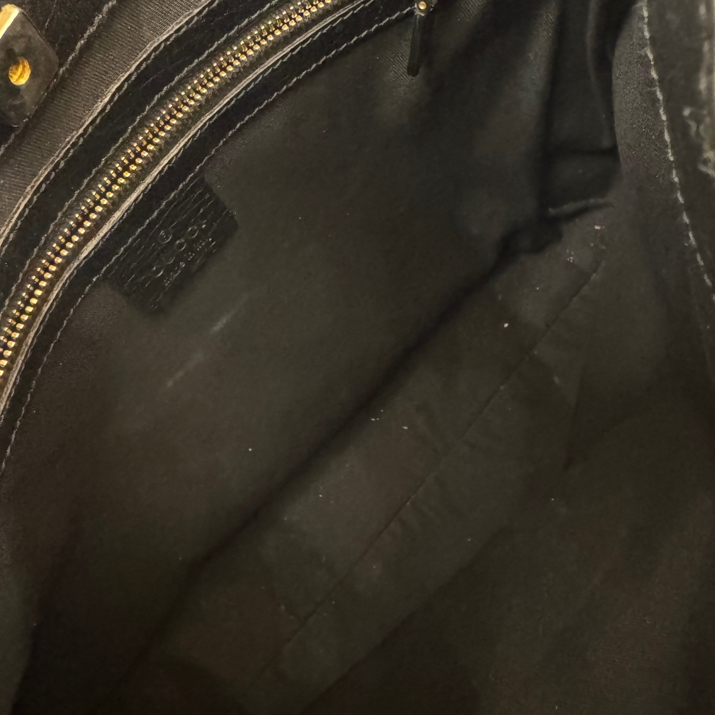 BORSA GUCCI FASCIA WEB NERA GIALLA