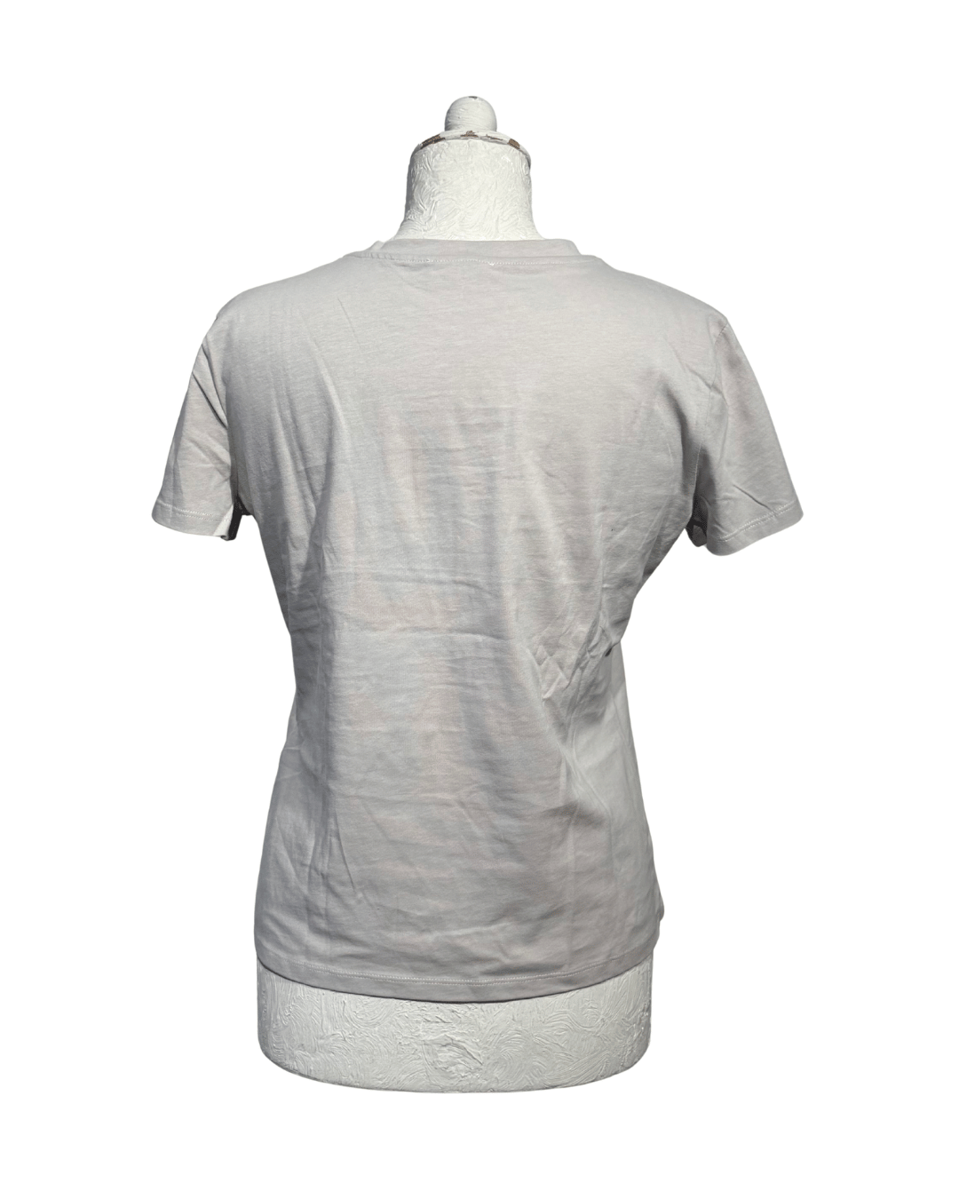 TSHIRT GRIGIO CHIARO ELISABETTA FRANCHI PIERCING TG 44