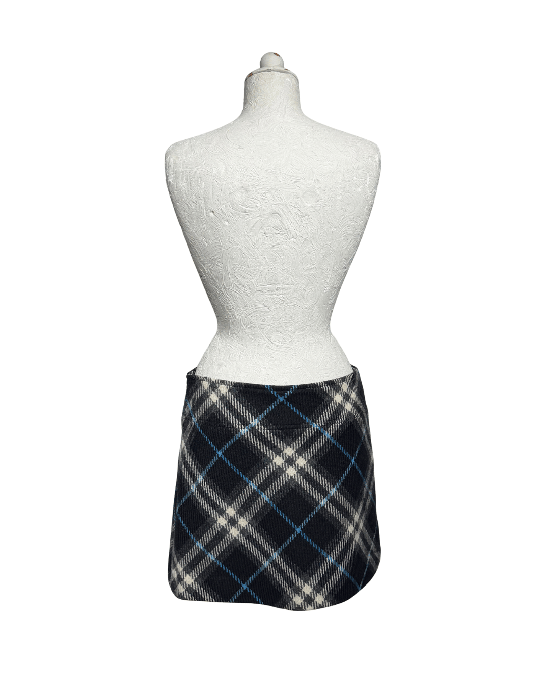 GONNA BURBERRY TARTAN NERA