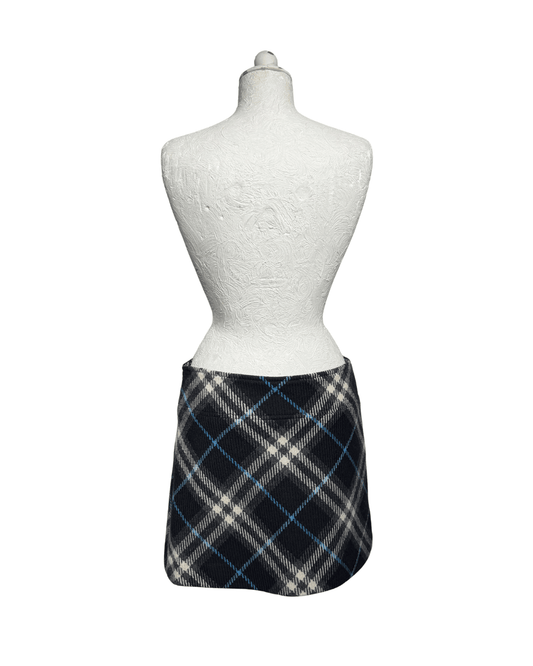 GONNA BURBERRY TARTAN NERA