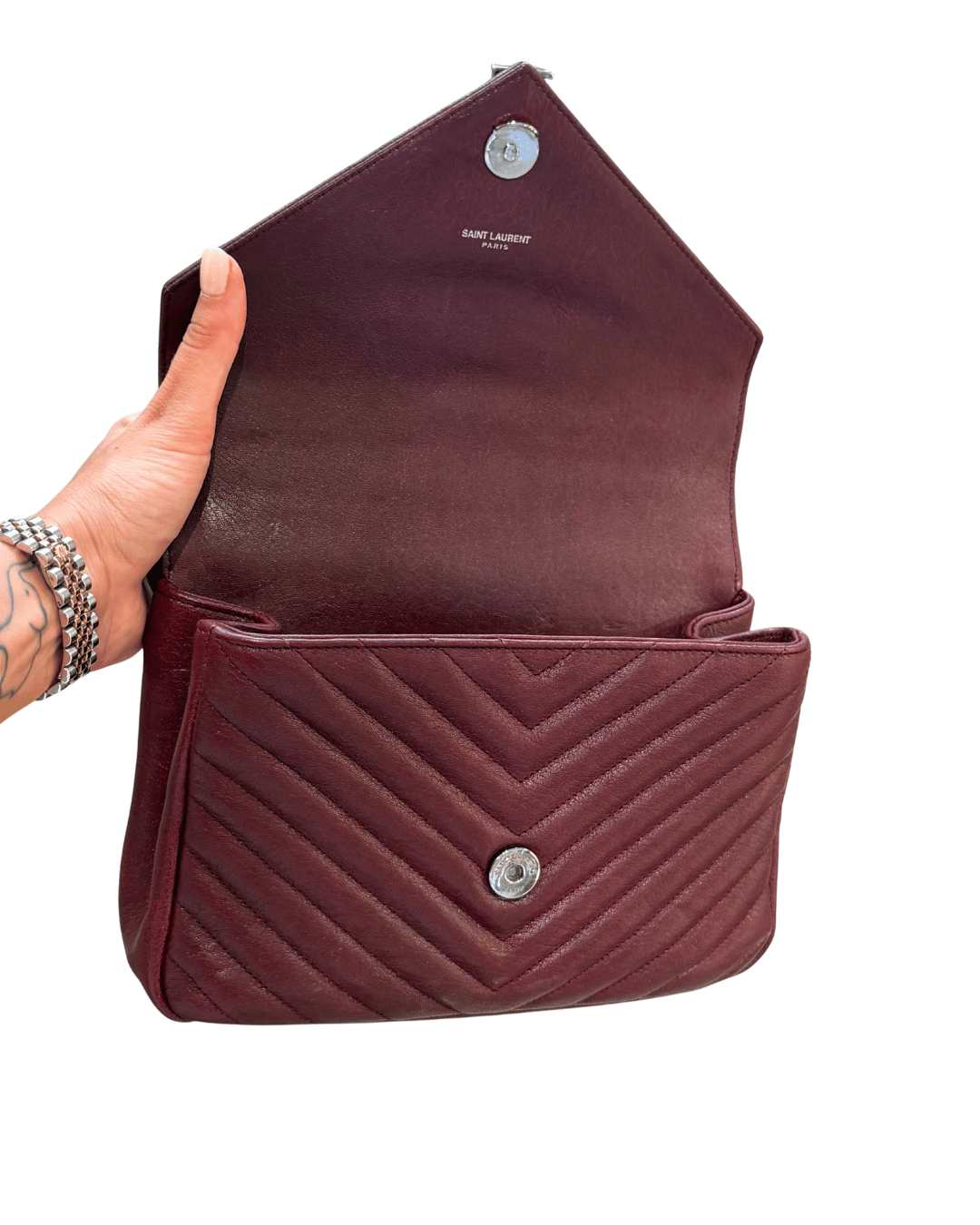 COLLEGE SMALL YSL BORDEAUX