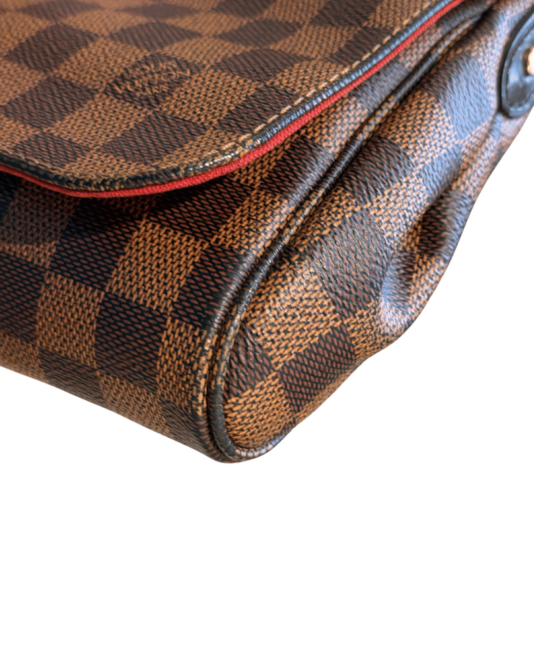 POCHETTE FAVORITE MM LOUIS VUITTON DAMIER EBENE