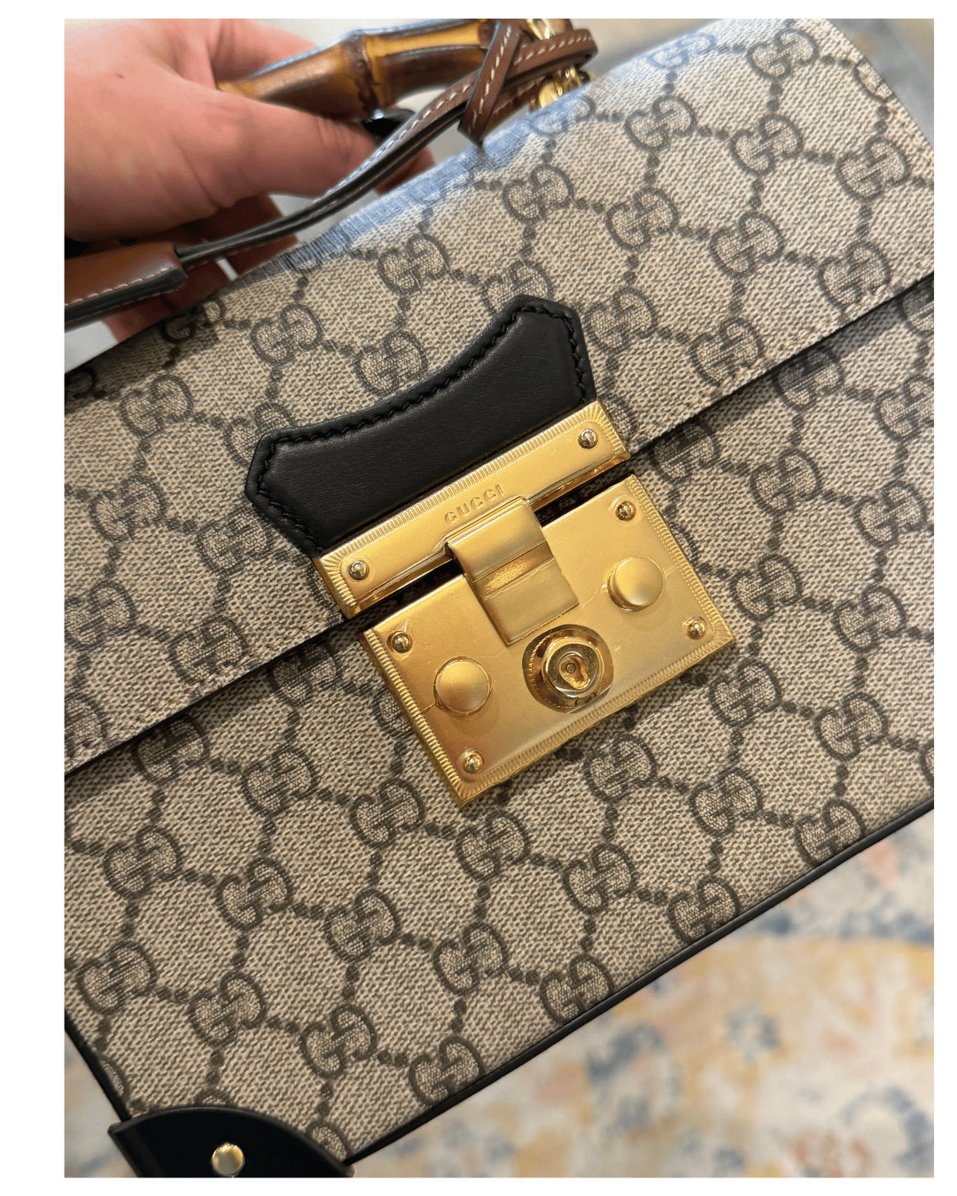 GUCCI PADLOCK BAMBOO