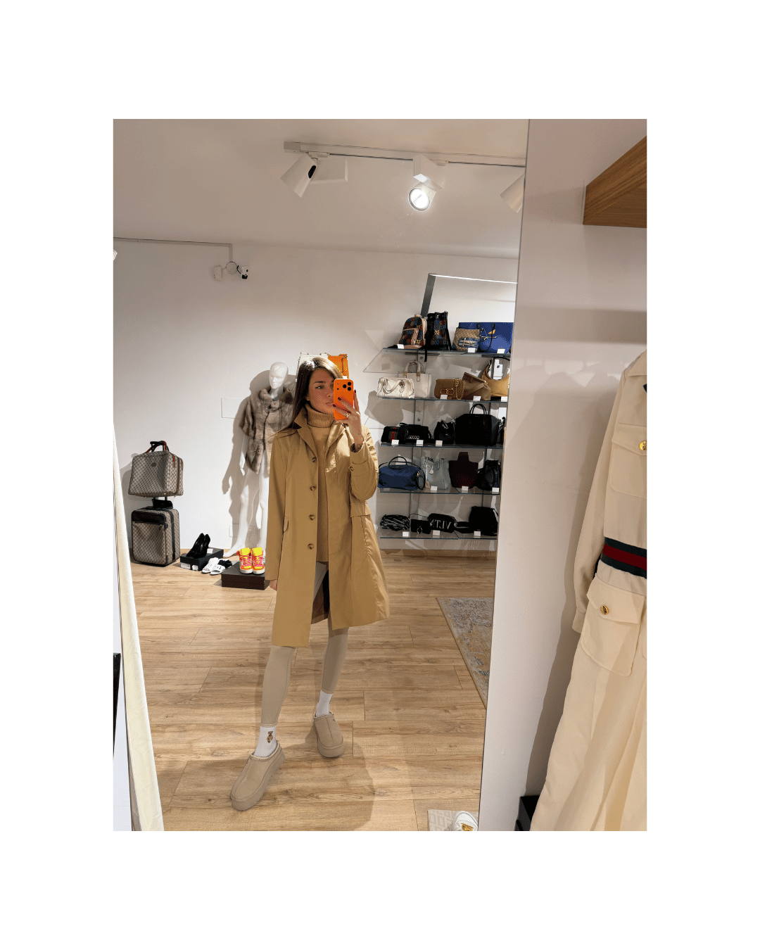 IMPERMEABILE MAX MARA WEEKEND BEIGE