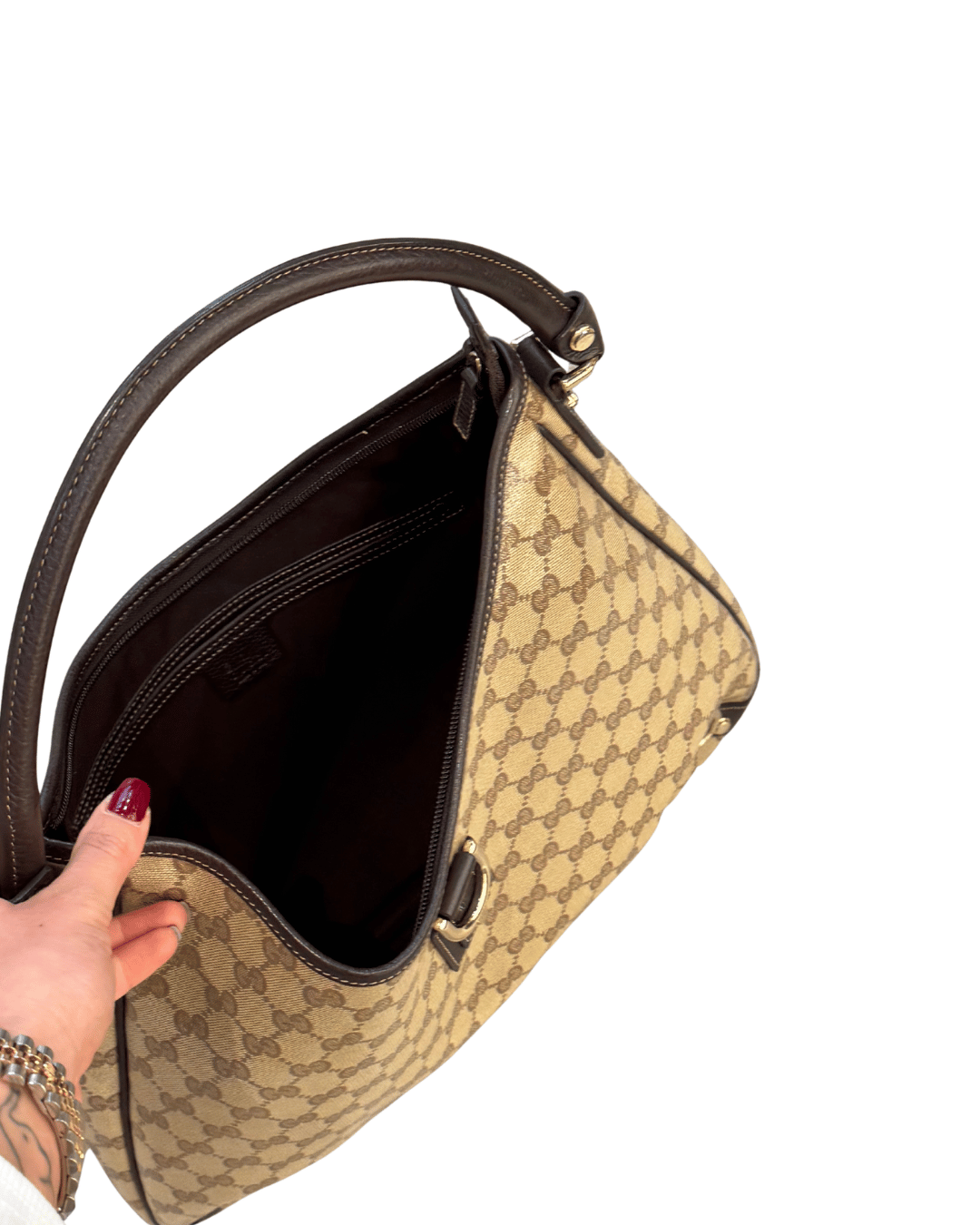 BORSA GUCCI A SPALLA GG PVC