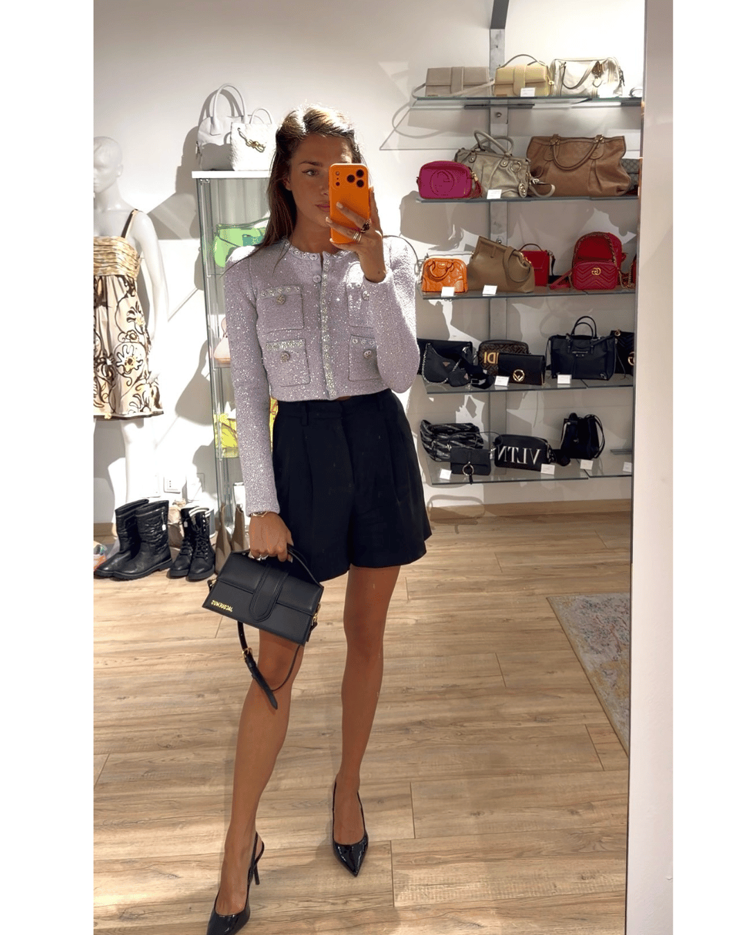 GIACCA / CARDIGAN SELF PORTRAIT LILLA Tg M