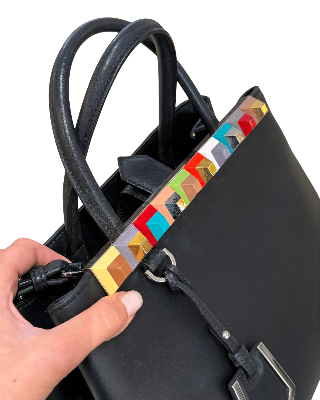 FENDI 2JOUR NERA BORCHIE COLORATE