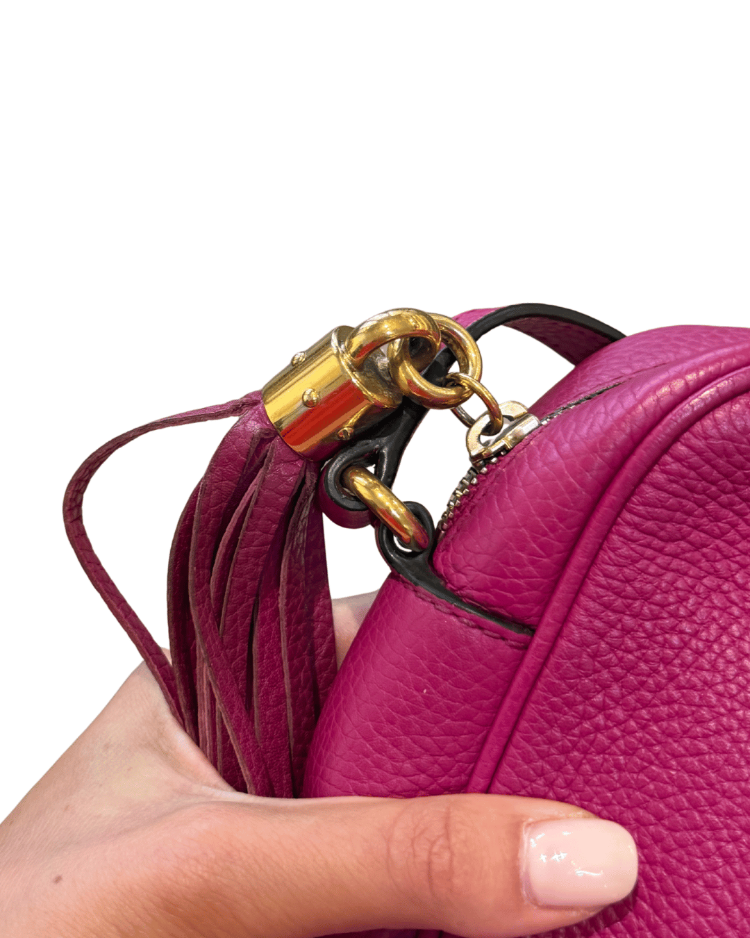 CAMERA BAG GUCCI DISCO SOHO MAGENTA