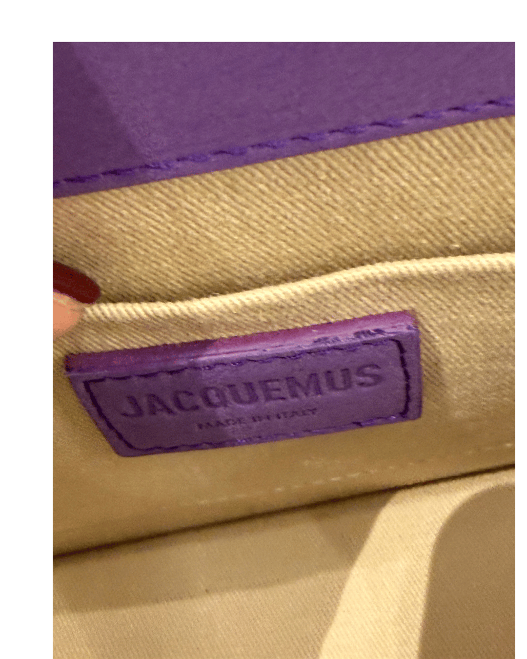 LE GRAND CHIQUITO VIOLA JACQUEMUS