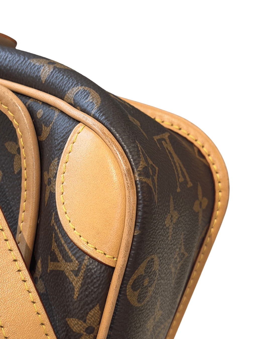 DIANE LOUIS VUITTON MONOGRAM DOPPIA TRACOLLA