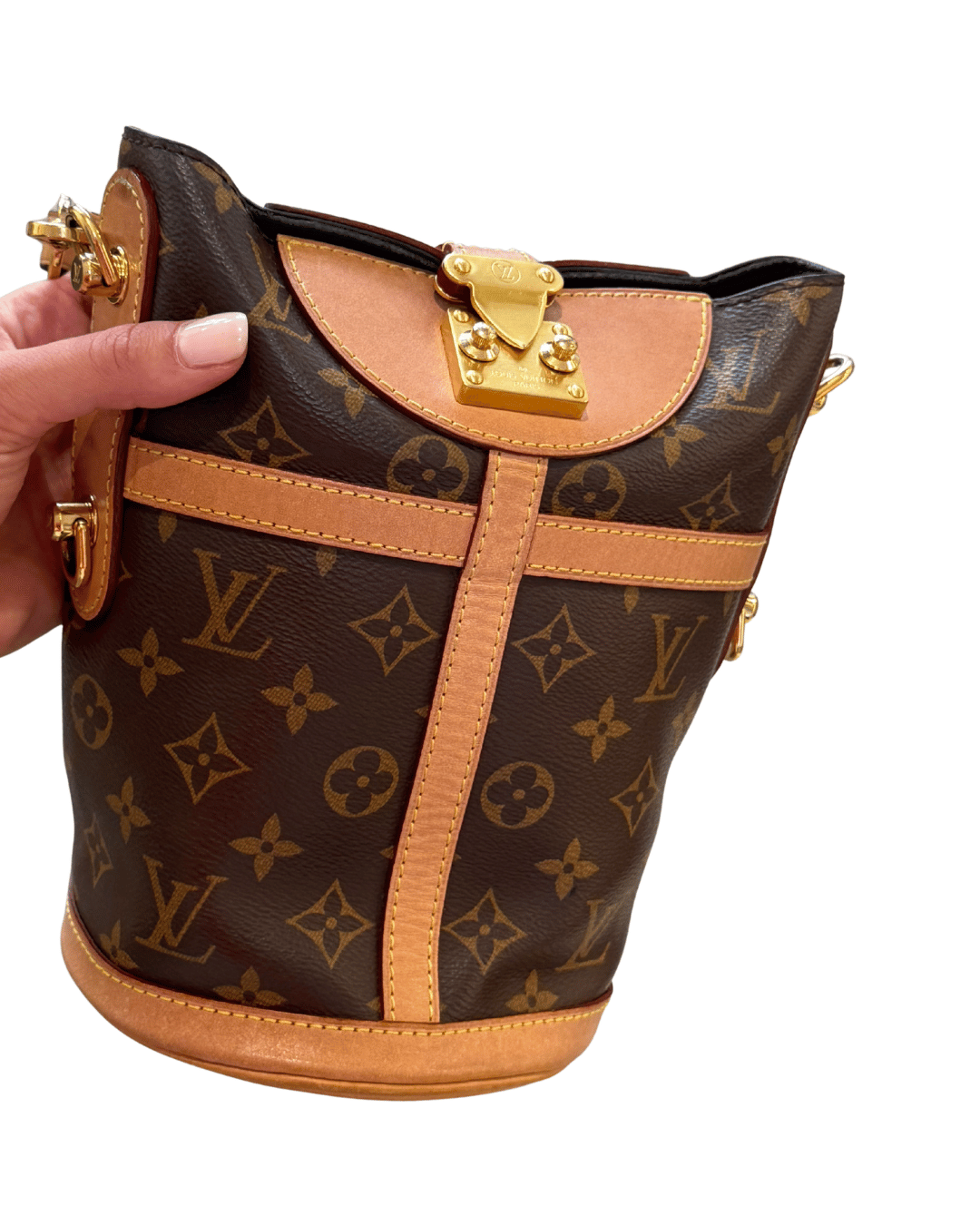 LOUIS VUITTON DUFFLE BUCKET MONOGRAM