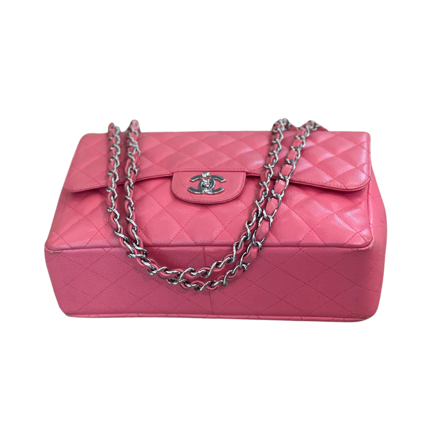 CHANEL CLASSIC FLAP JUMBO ROSA