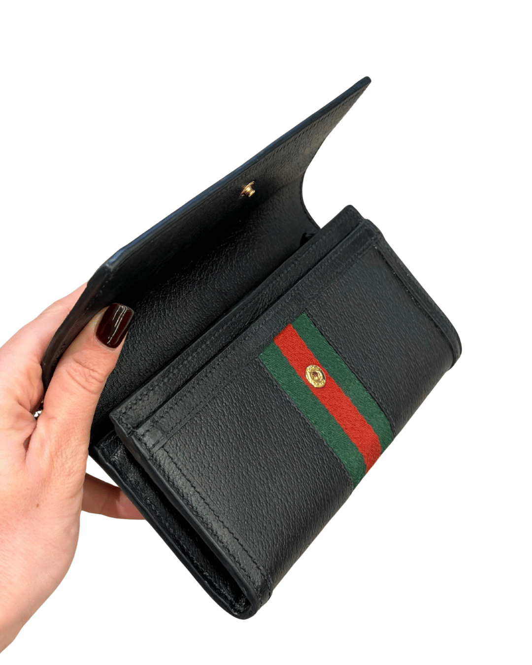 PORTAFOGLIO GUCCI OPHIDIA NERO