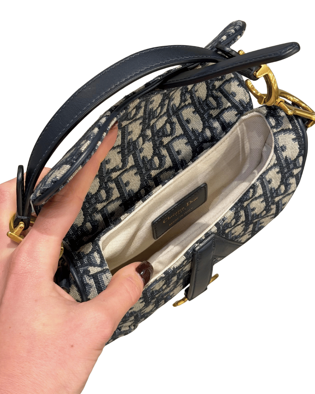 MINI SELLA DIOR CON TRACOLLA DIOR OBLIQUE