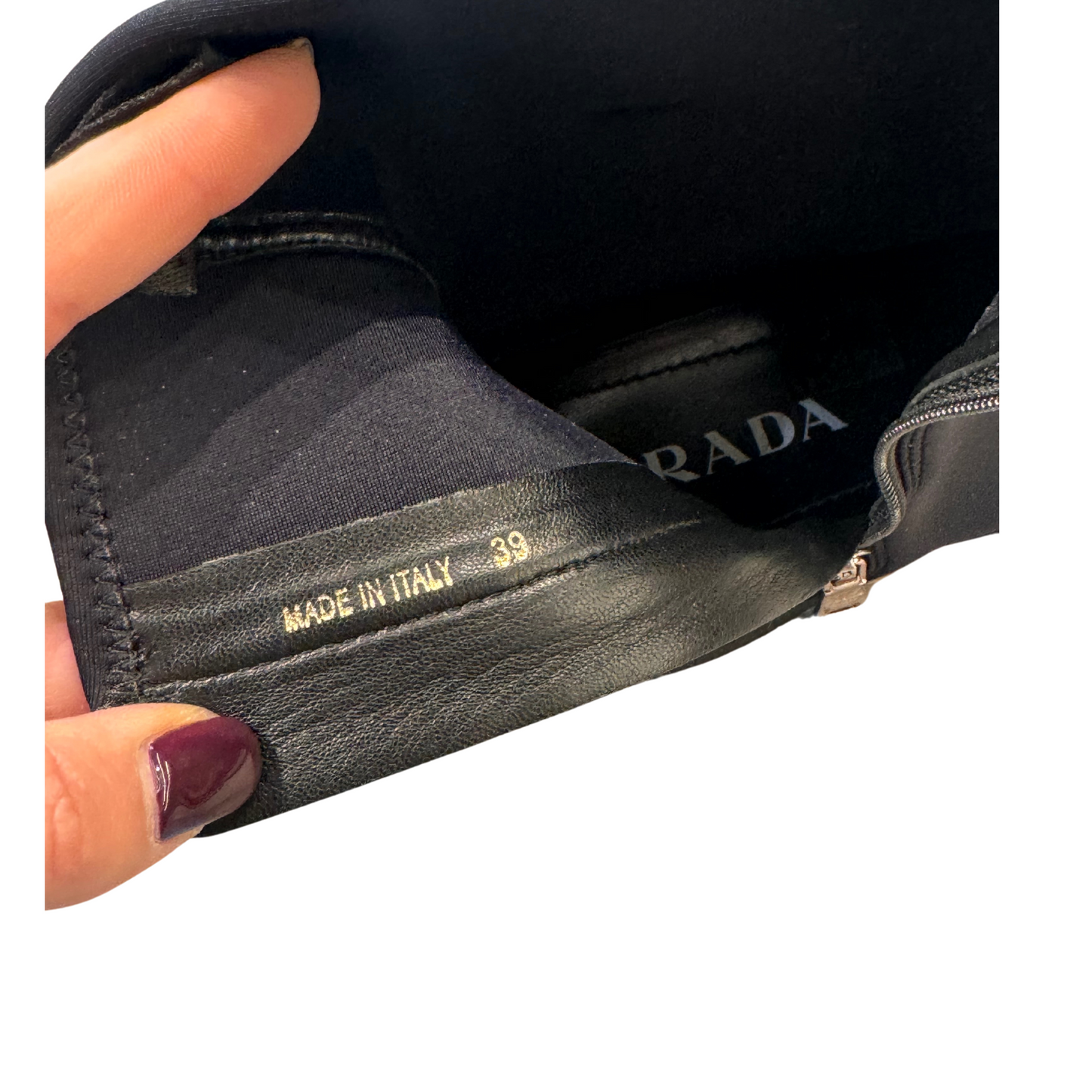 STIVALETTI PRADA NEOPRENE