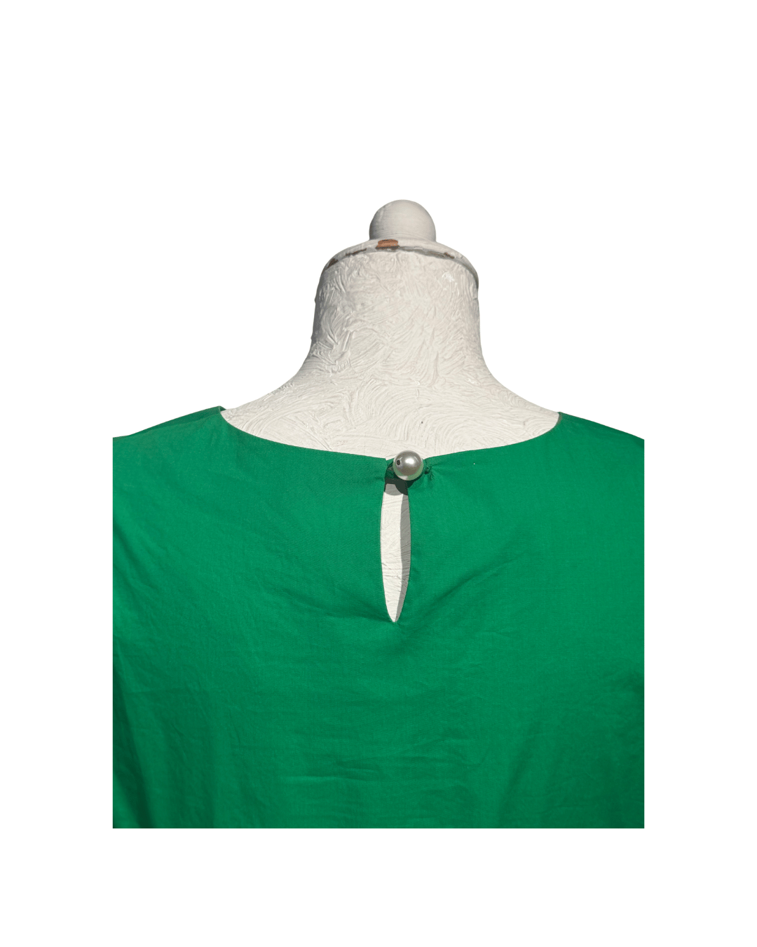 ABITO VERDE CON MANICHE A PALLONCINO Tg 40
