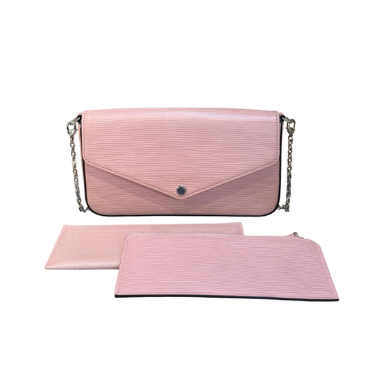 FELICIE LOUIS VUITTON PELLE EPI ROSA