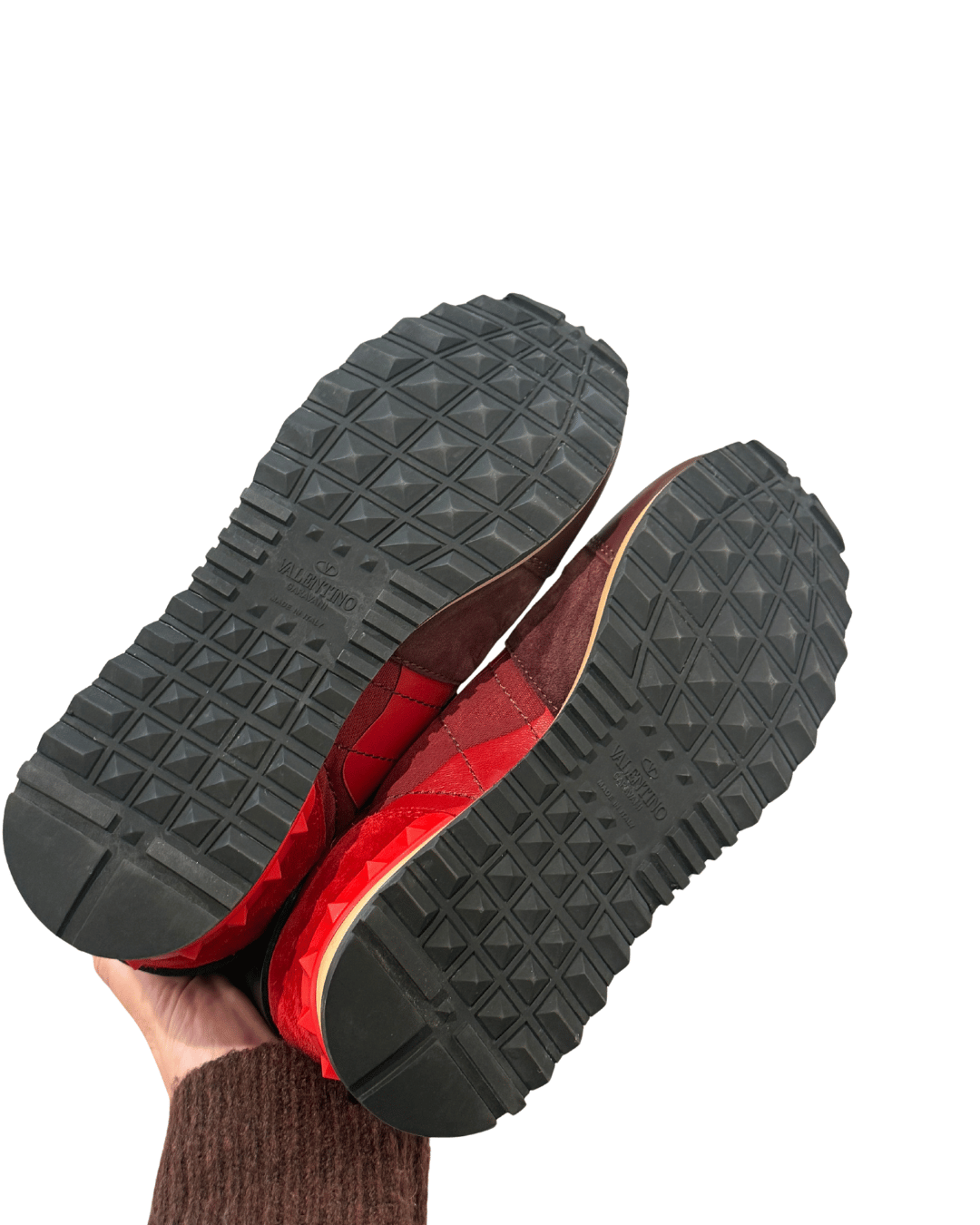 SNEAKERS ROCKRUNNER VALENTINO TONI ROSSO Nr 36.5