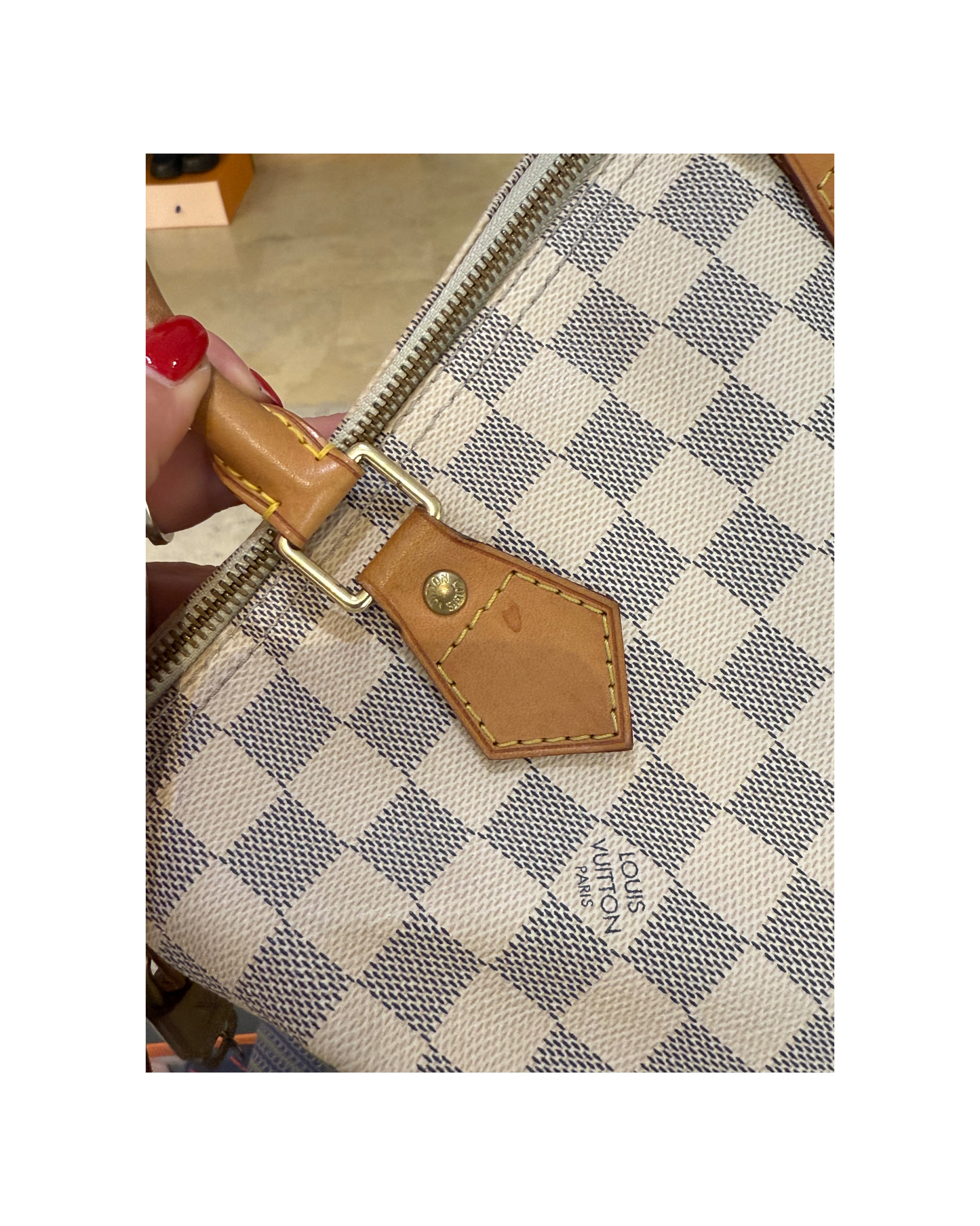 SPEEDY 30 DAMIER AZUR