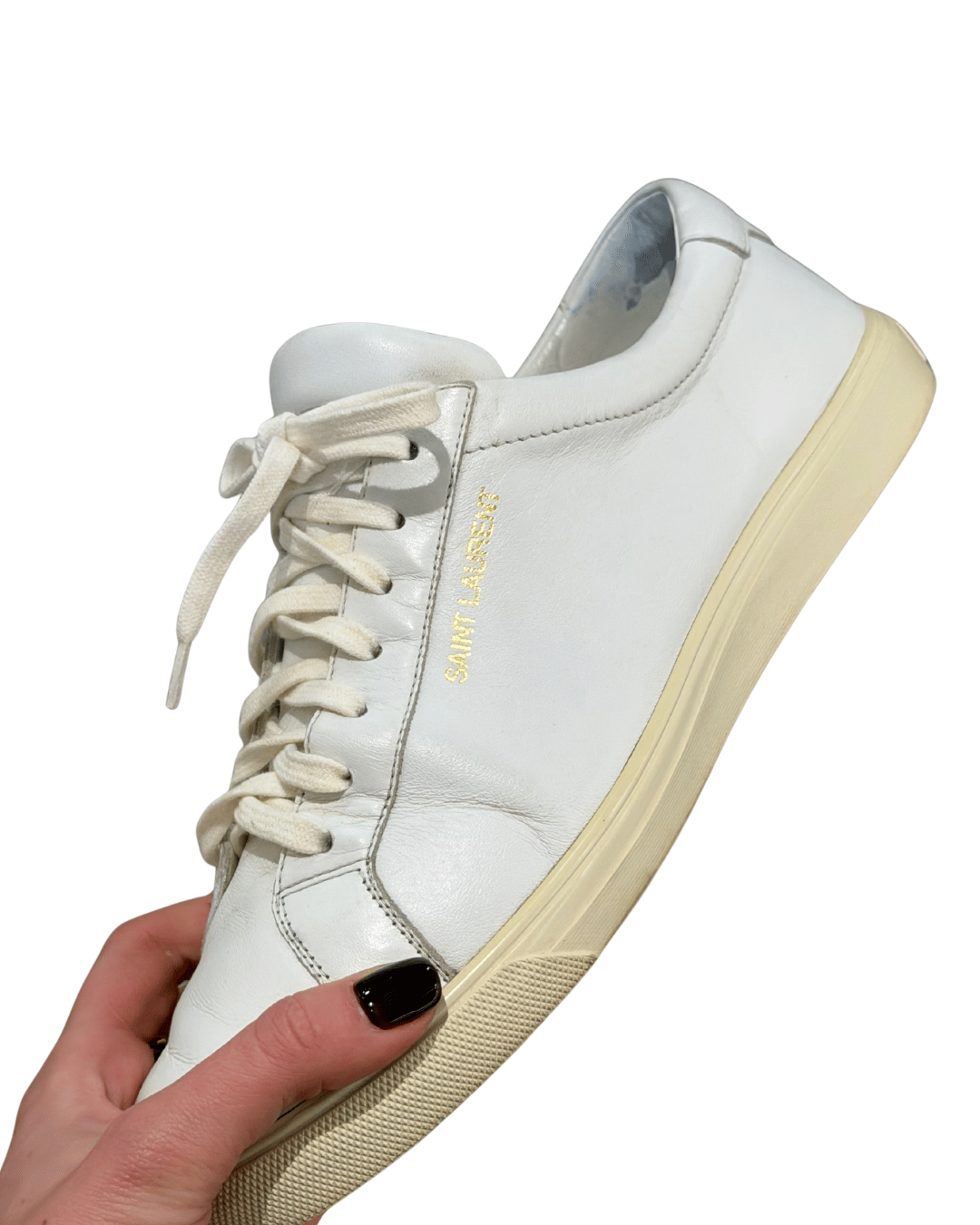 SNEAKERS YSL BIANCHE Nr 41.5