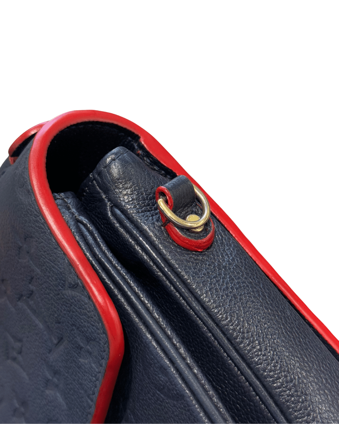 METIS EMPREINTE BLU RIFINITURE ROSSE