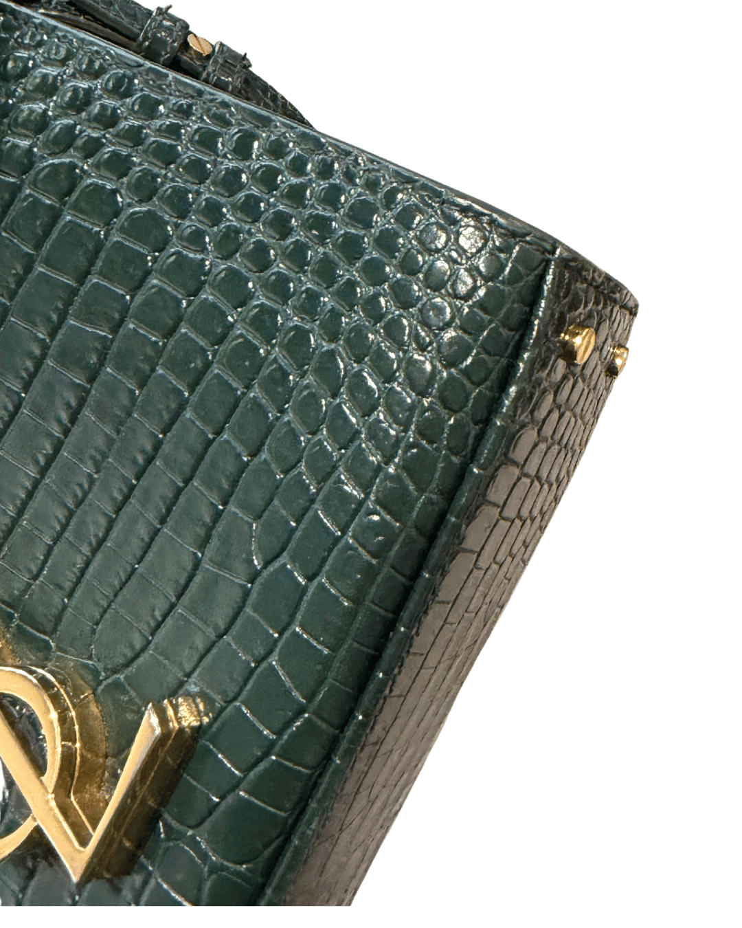CASSANDRA YSL STAMPA COCCO VERDE