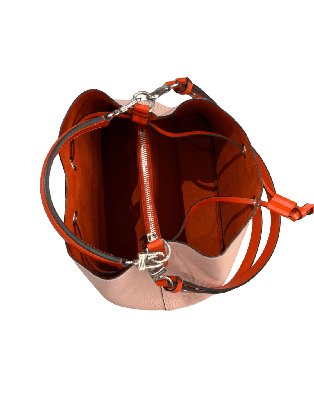 NEONOE LOUIS VUITTON PELLE EPI ROSA E RIFINITURE CORALLO