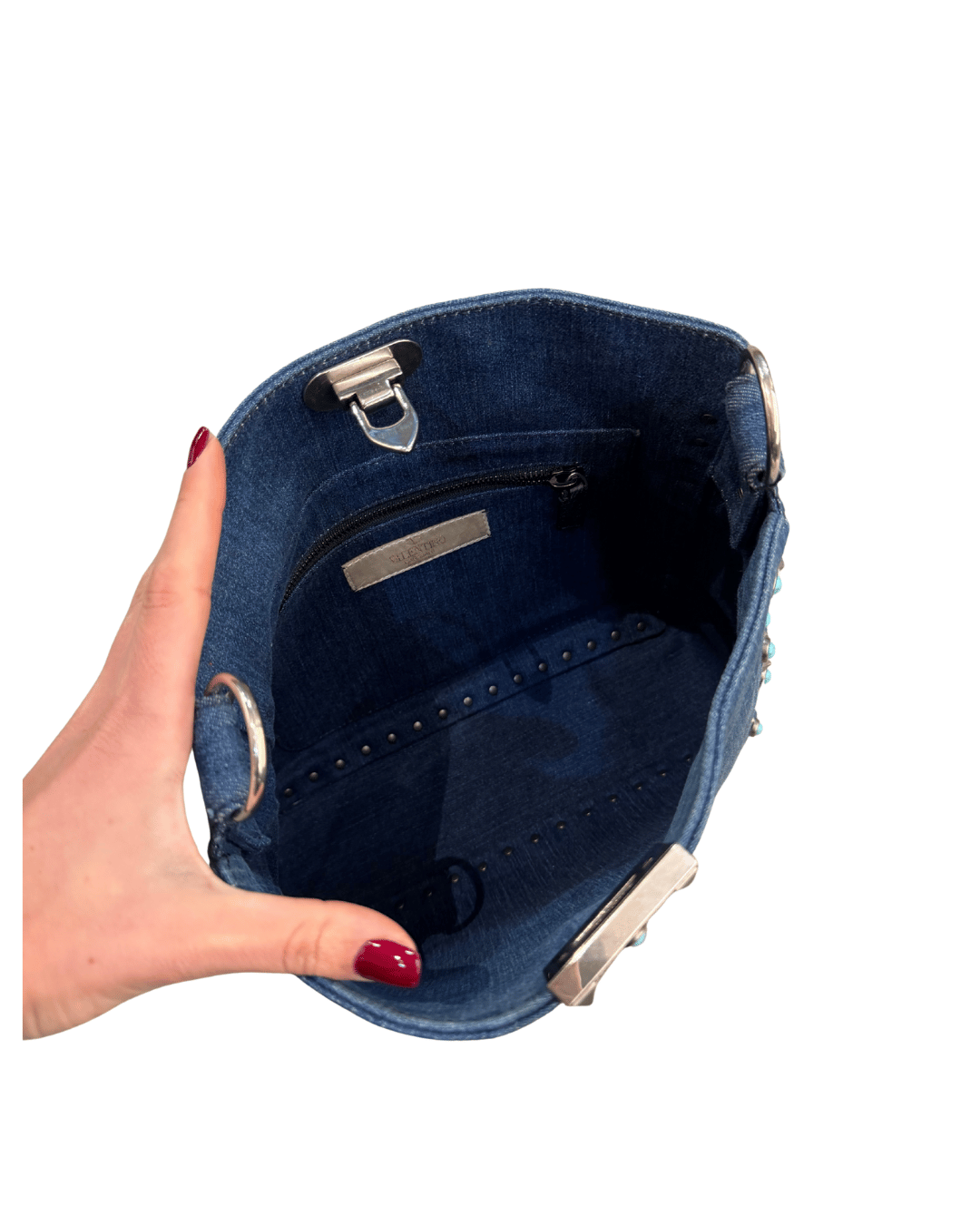 VALENTINO DENIM CON DUE TRACOLLE