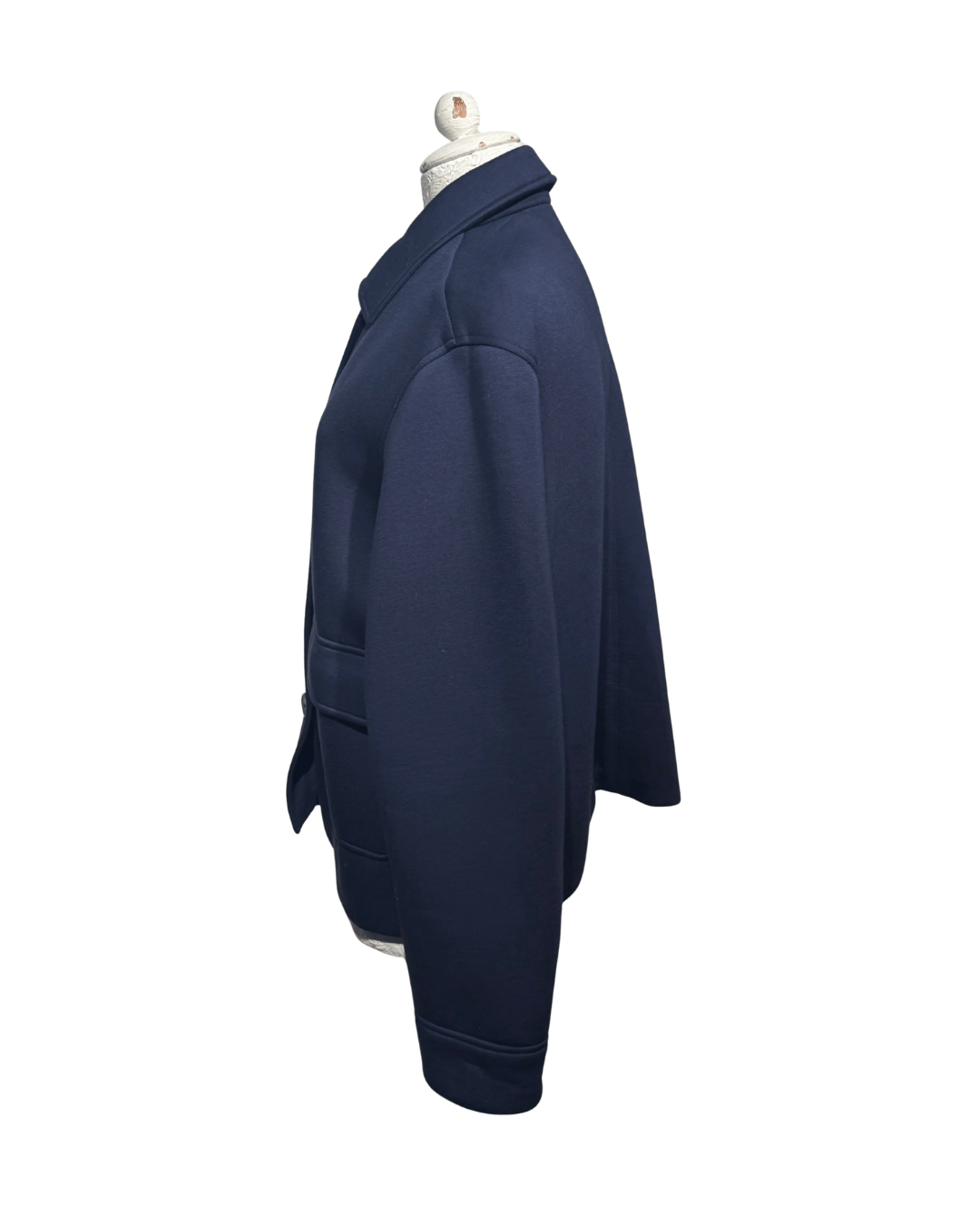 GIACCA FELPATA WEEKEND MAXMARA  BLU NAVY Tg L