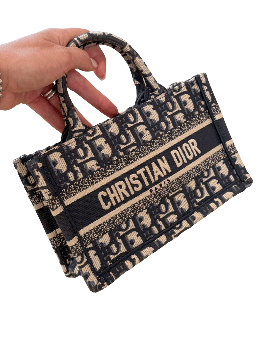 DIOR MINI BOOKTOTE CON TRACOLLA