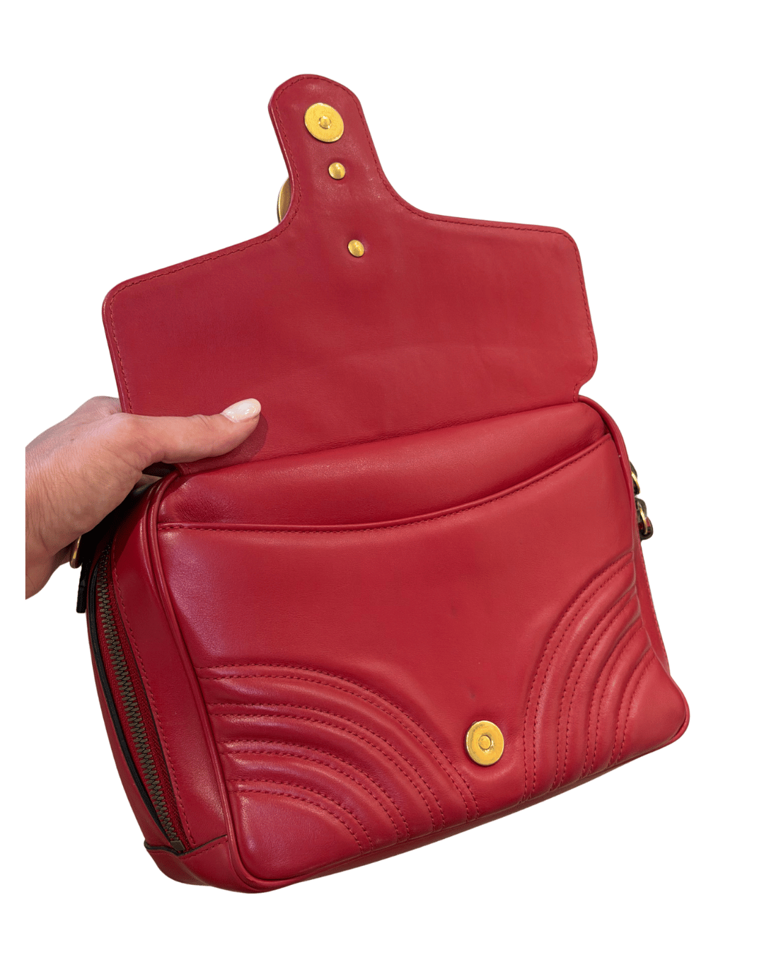 GUCCI ROSSA MARMONT RETTANGOLARE