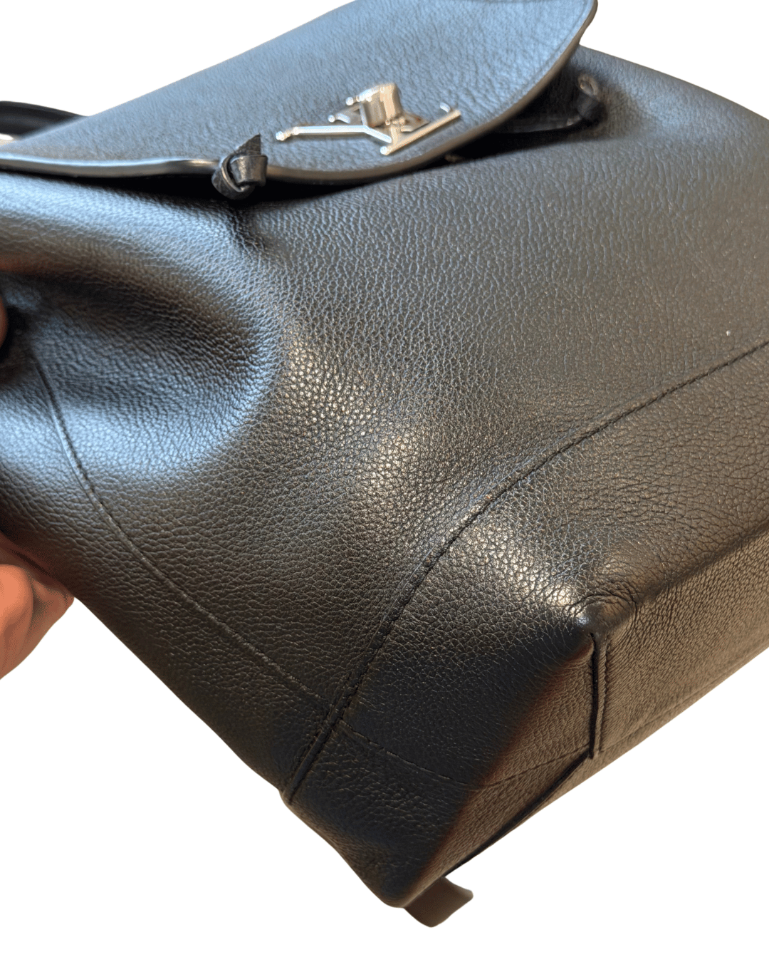 ZAINO PELLE NERA LOCKME PM LOUIS VUITTON