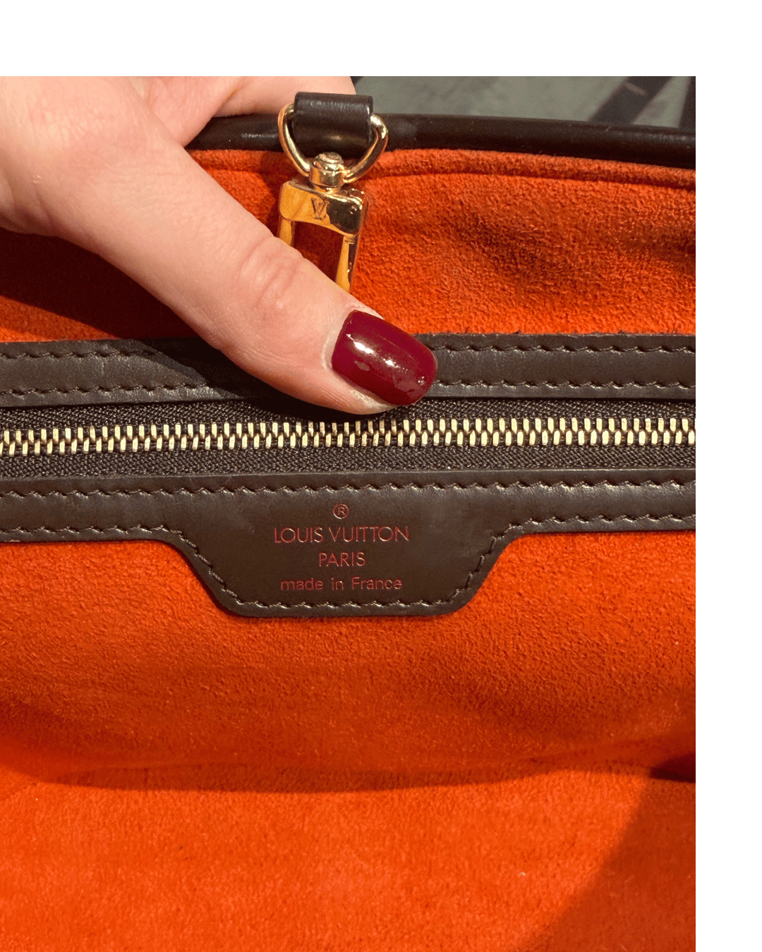 MANOSQUE DAMIER EBENE A SPALLA LOUIS VUITTON