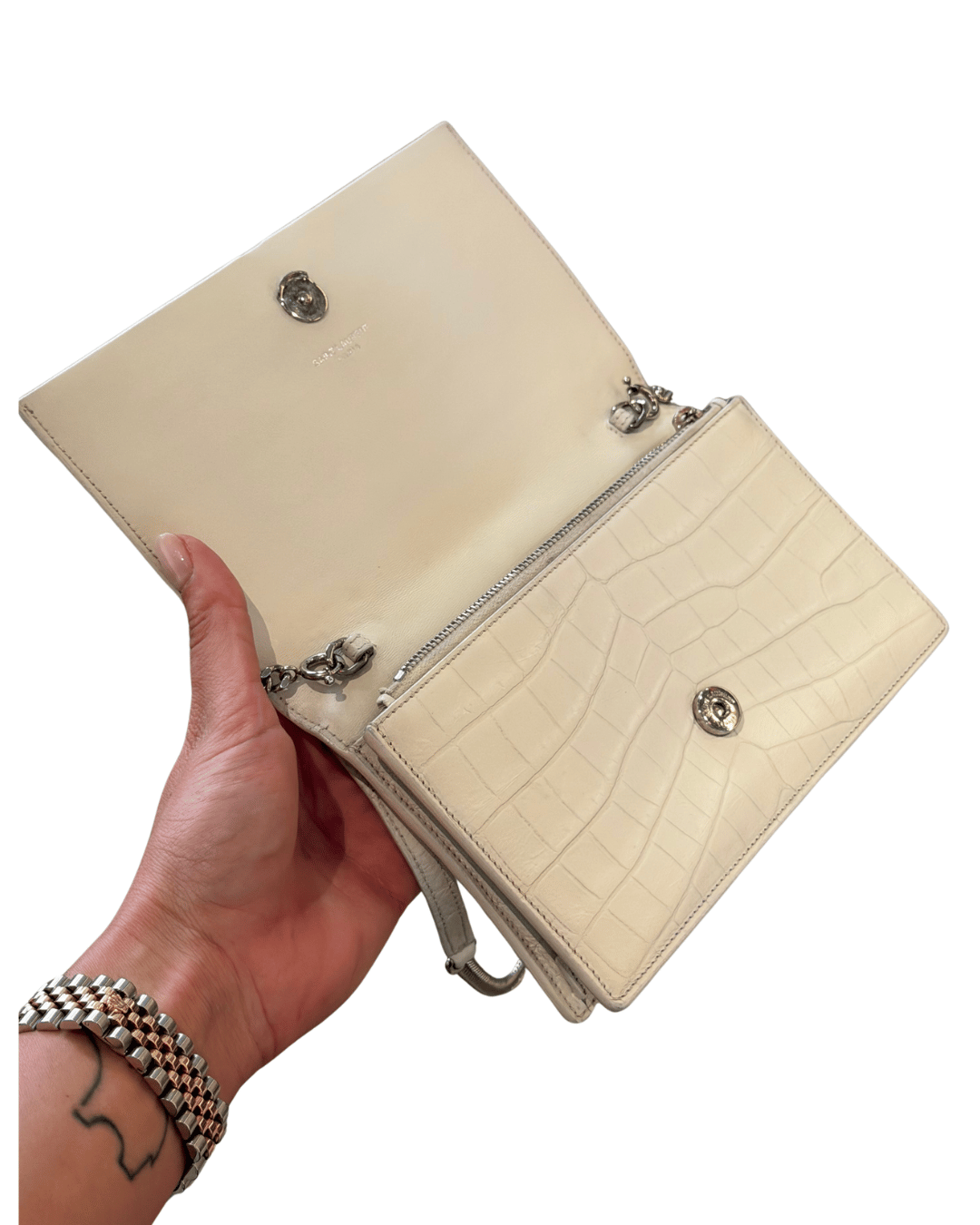 WOC YSL STAMPA COCCO AVORIO